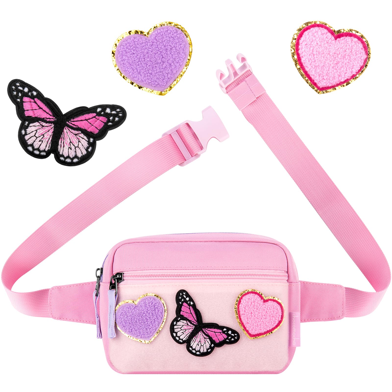 Pink & Purple DIY Fanny Pack