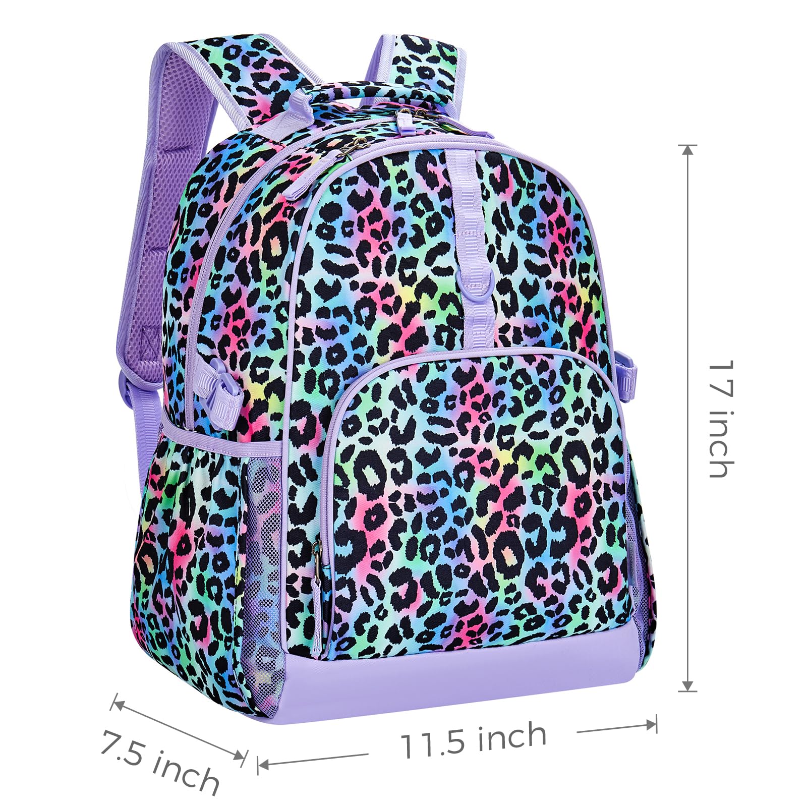 Leopard Colorful Backpack