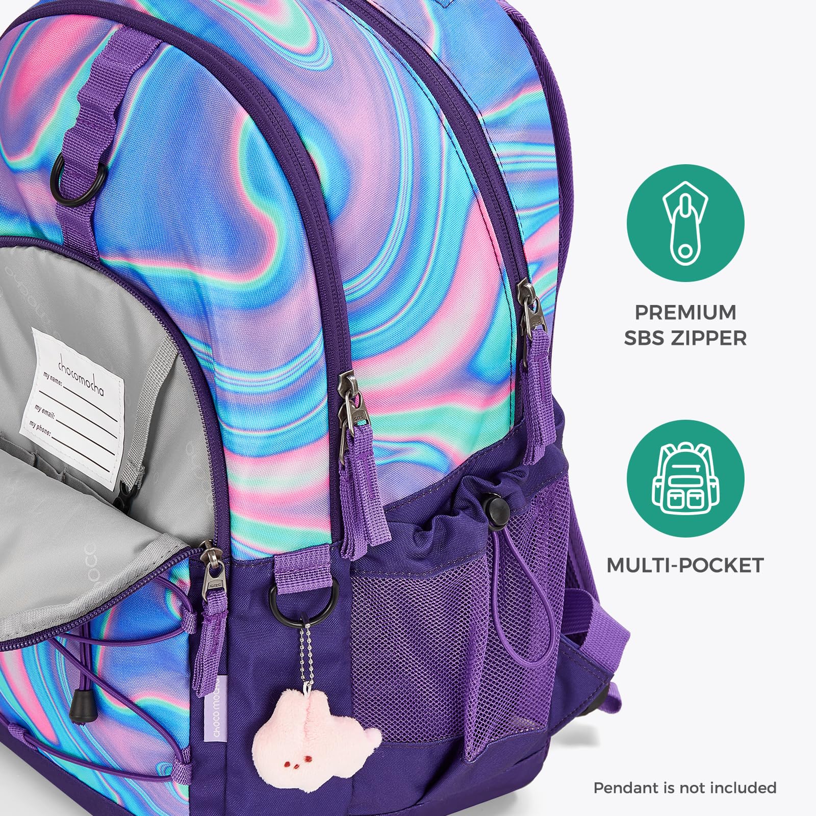 Fade Purple Backpack 18 Inch