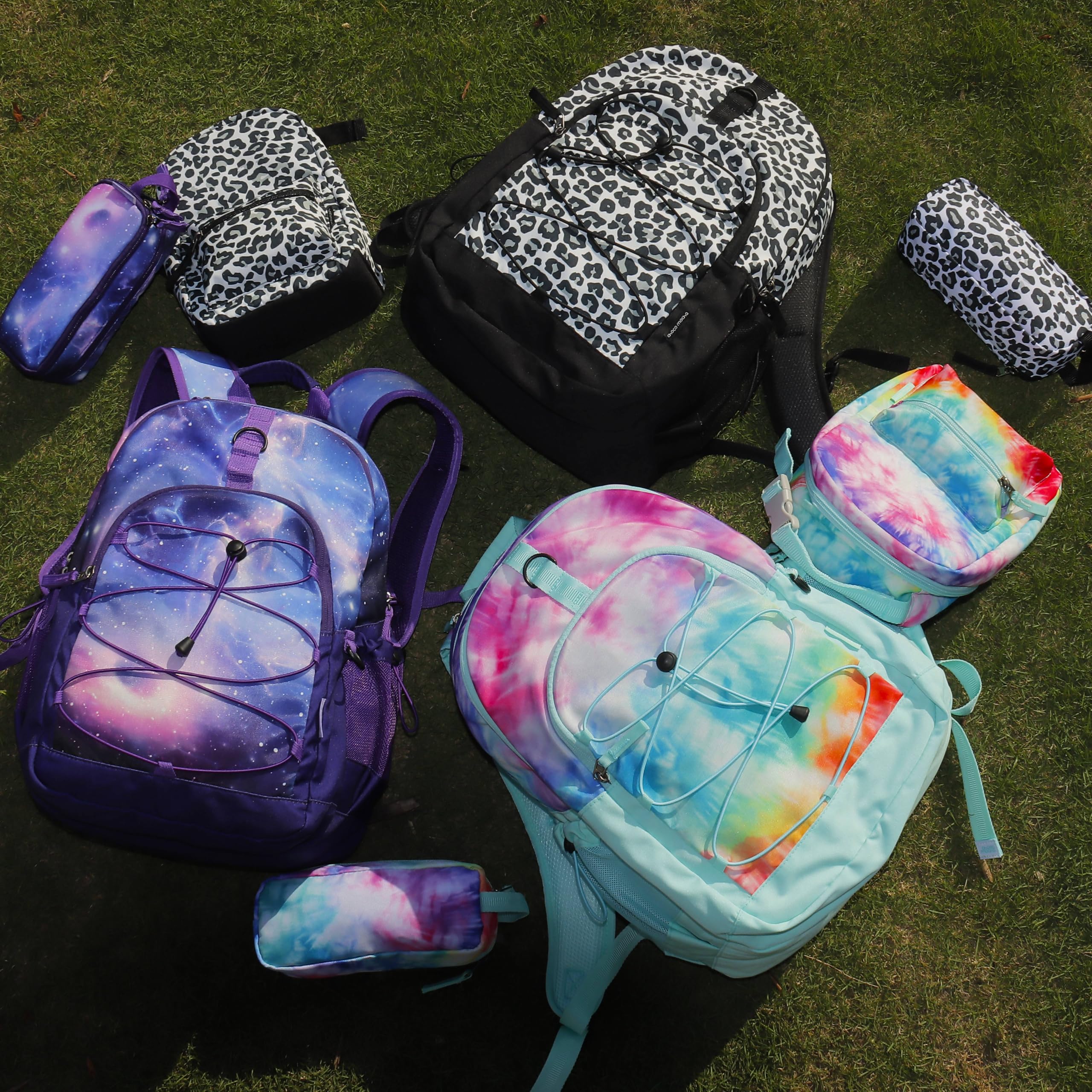 Laser Fluid Blue Backpack 18 Inch