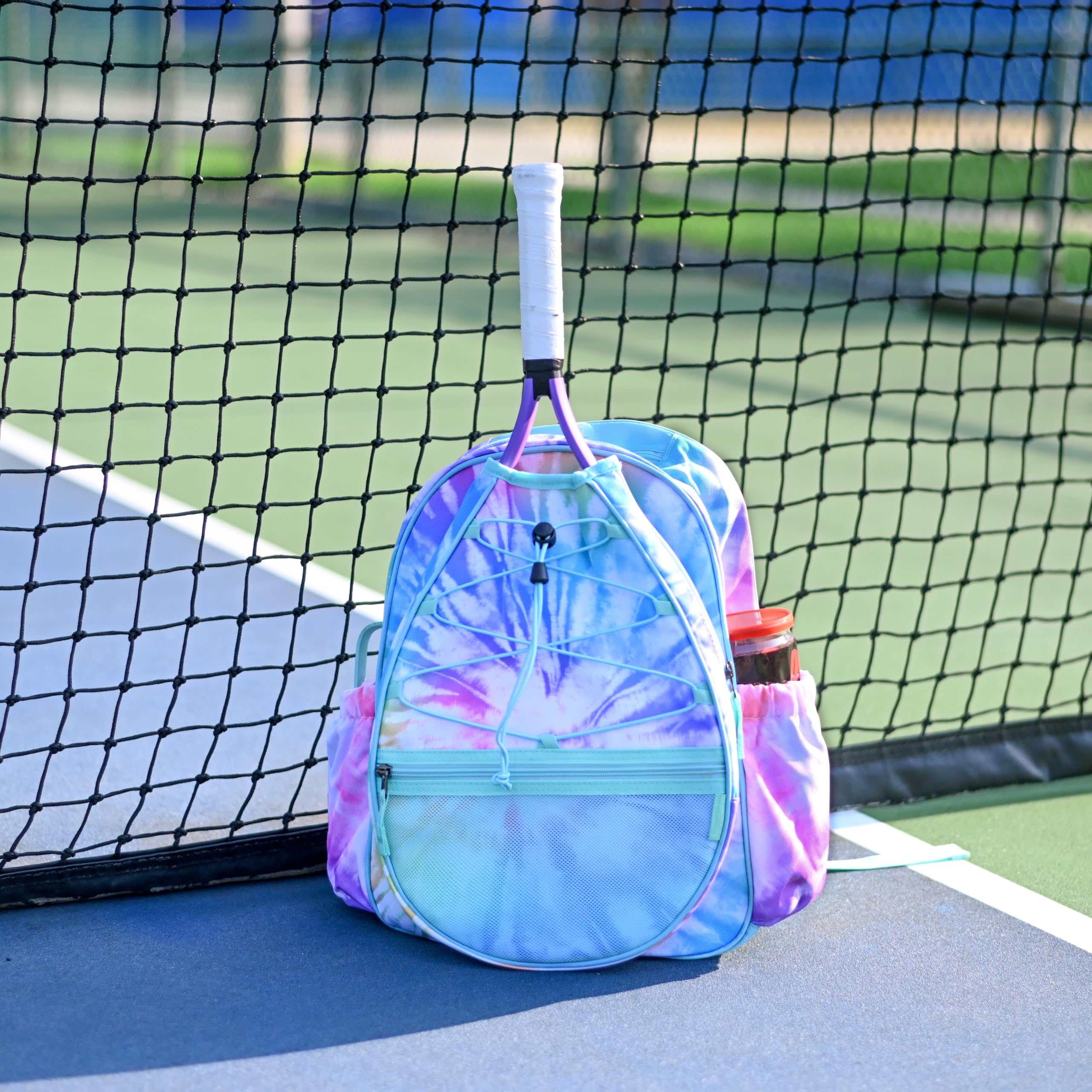 Solid Blue Tennis Bag