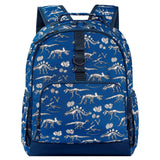 Dinosaur Fossil Blue Backpack