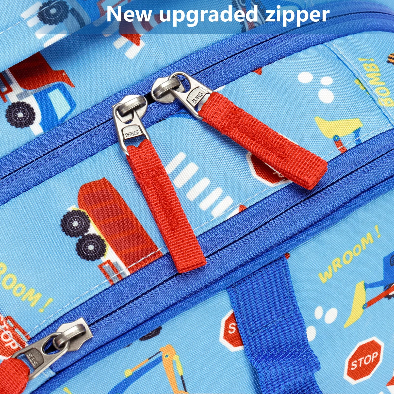 Truck Blue Backpack