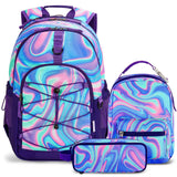 Laser Fluid Purple Backpack