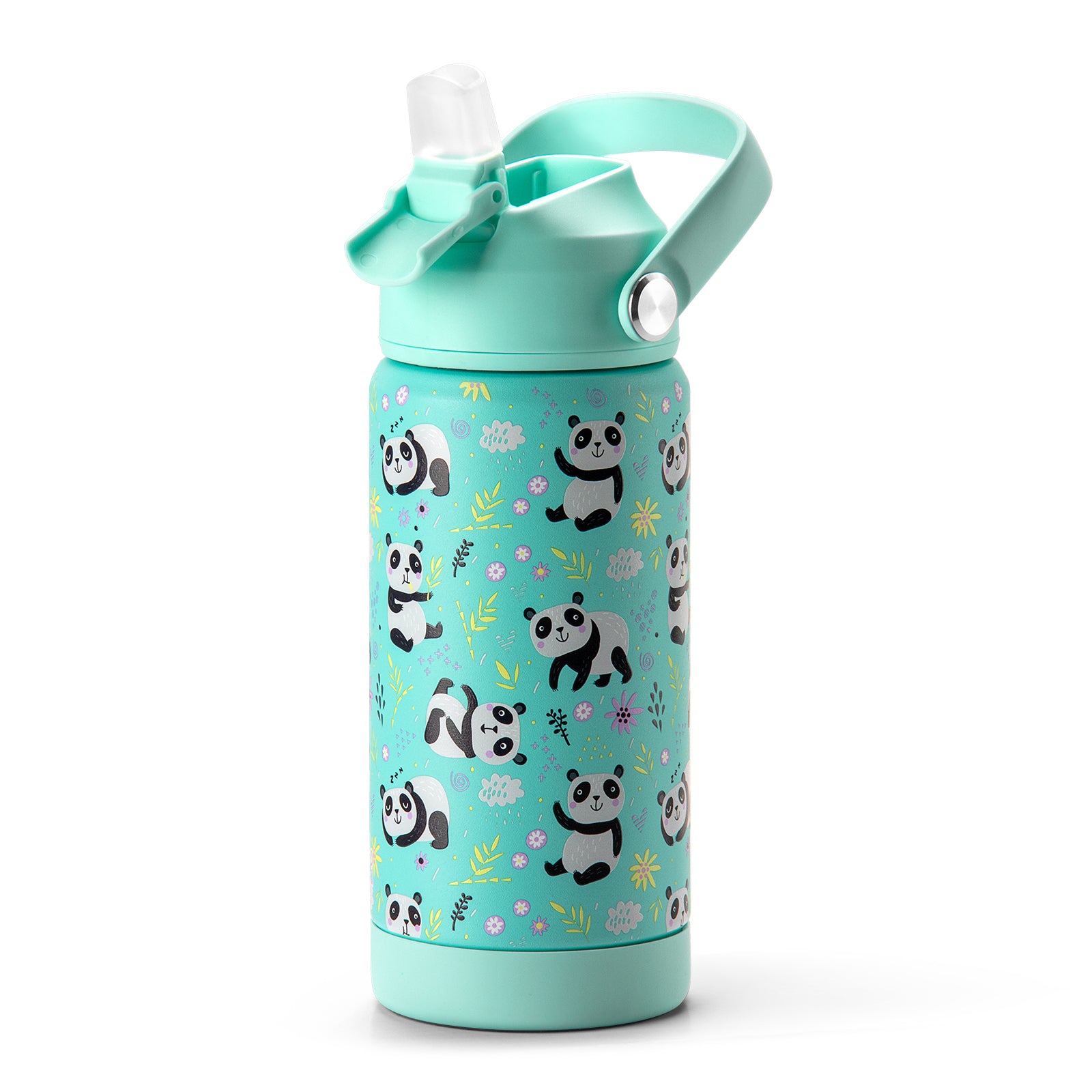 Panda Green Water Bottle 14Oz – chocomocha