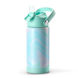 Laser Fluid Teal Water Bottle 18Oz