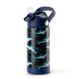 Shark Blue Water Bottle 18Oz