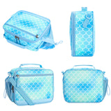 Mermaid Blue Lunch Box