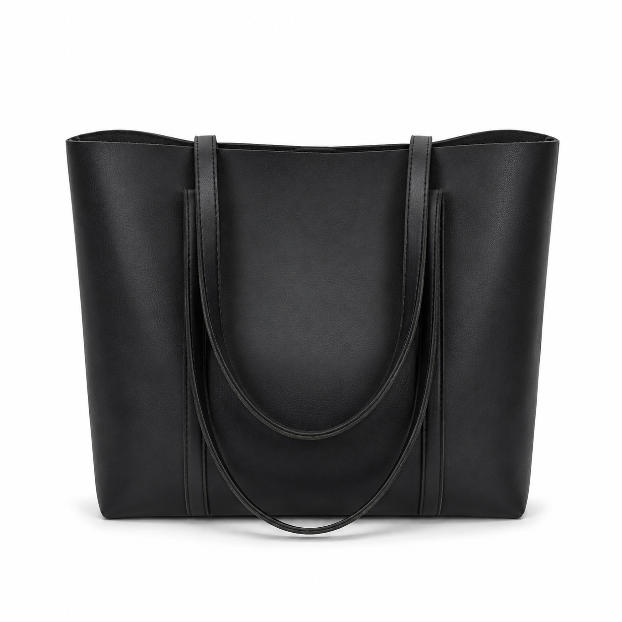 Castle Rock Faux Leather Shopping Bag