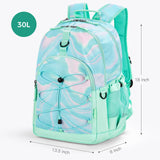 Laser Fluid Green Backpack