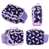 Unicorn Purple Lunch Box