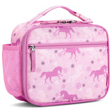 Choco Mocha Lunch Box Kids for Girls Pink Unicorn Insulated Lunch Bag for Kids Lunch Bag Toddler Reusable Lunch Box for Toddler Preschool Kindergarten Kids Choco Mocha 