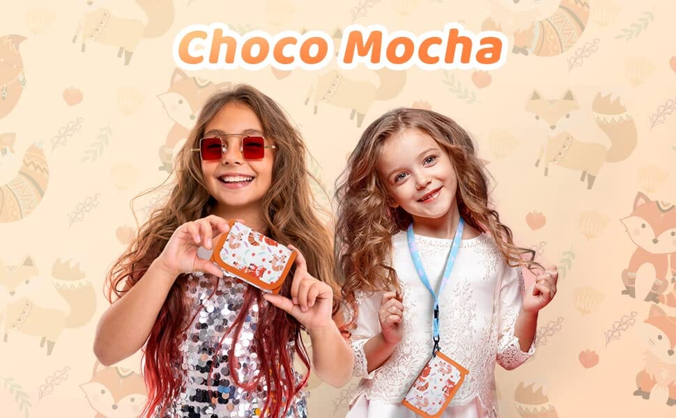 Fox-Orange Wallet Girls Wallet Choco Mocha 