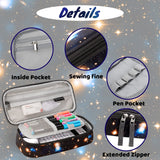 Galaxy Black Pencil Case Pencil Case Choco Mocha 