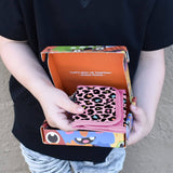 Leopard-Pink Wallet Girls Wallet Choco Mocha 