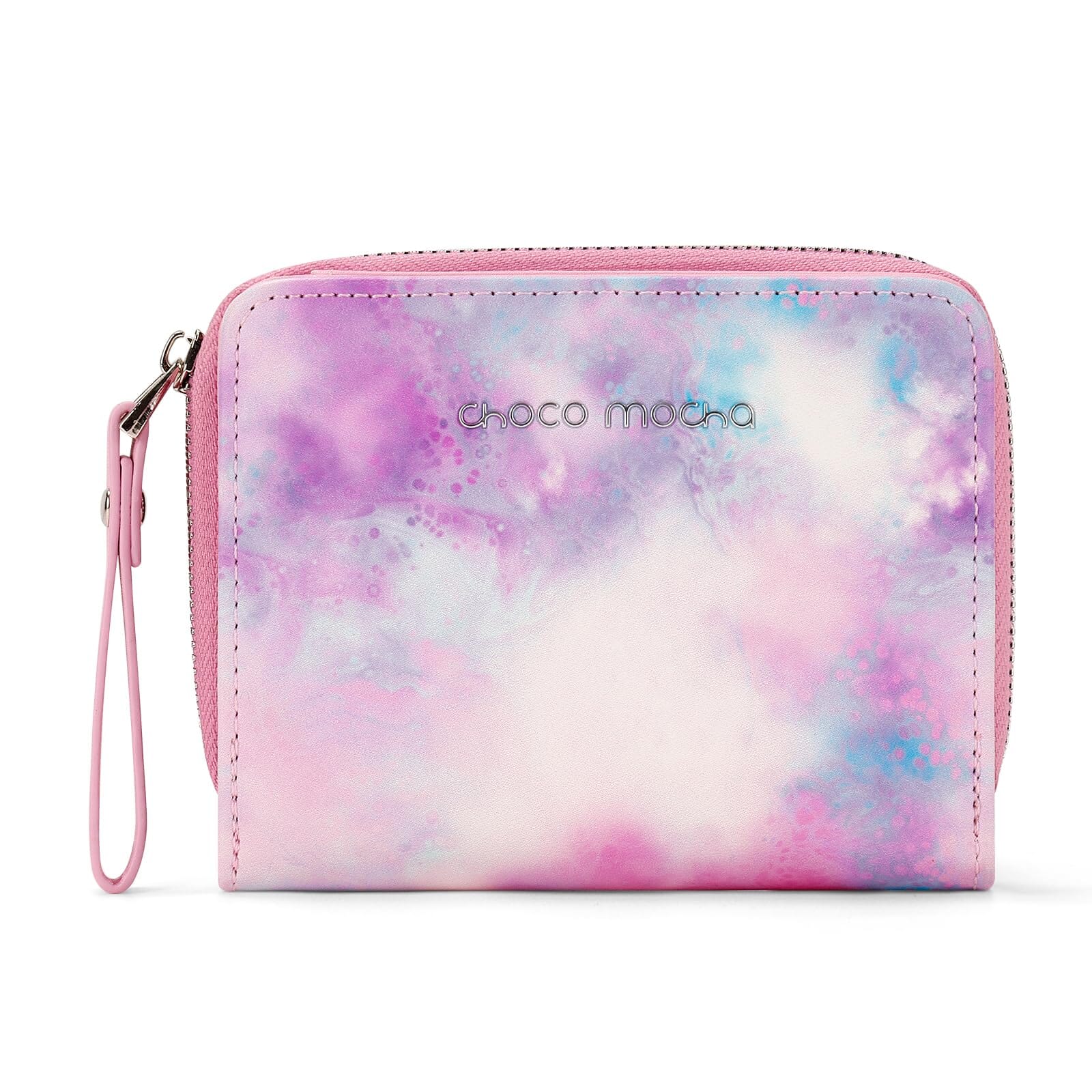 Chicka Wallets Tie Dye Pink Leather Wallet – chocomocha